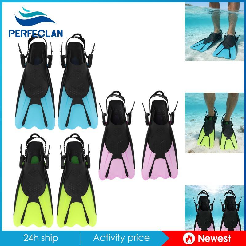 Mở Gót Chân Flippers Silicon Bơi Vây Ngắn Vây Flippers Thoải Mái Lặn Vây Cho Bơi Người Lớn Và Trẻ Em
