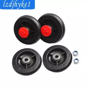 4 X Bánh Xe Thay Thế Cho Xe Quay, Bánh Xe Cho Xe Trẻ Em, Bánh Xe Thay Thế Cho Ô Tô Đồ Chơi, Bánh Trước Và Sau Mạnh Mẽ