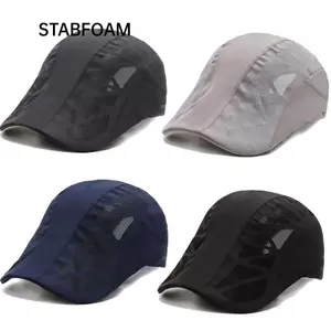 Mũ kiểu nồi STABFOAM, Thiết kế tấm che nắng khô nhanh Mũ lưới thoáng khí, Mũ che nắng in chữ bằng vải thoáng khí mát ngoài trời