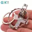 GHX Mini Chuột Bẫy Móc Khóa Thép Không Gỉ Mini Kẹp Móc Khóa Cho Tính Khí Và Cá Tính Trang Sức Quà Tặng Cho Nam Nữ VN