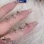 MAKY 1 Cặp Tragus Sụn Tòn Ten Bông Tai Xoắn Ốc Ốc Lùm Stud Tai Trang Sức Cơ Thể VN