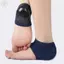 Vỏ bảo vệ gót chân AMLU, Tất gót chân chống nứt dưỡng ẩm Plantar Fasciitis, Miếng đệm giày hỗ trợ viêm cơ silicon Polyester Unisex