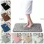 Thảm chùi chân CAST Bồn tắm có thể giặt được Hấp thụ nước Đá cuội chống trượt dập nổi