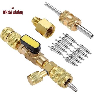 🔥Dụng Cụ Tháo Lõi Van R410A R22 Với Hai Kích Thước SAE 1 / 4 Và 5 / 16 Cổng R404A R407C R134A R12 R32 HVAC