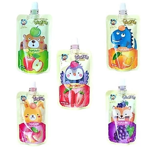 Combo 10 gói Thạch Hút Trái cây Lúc Lắc Việt Thái (5 vị ngẫu nhiên) 800ml