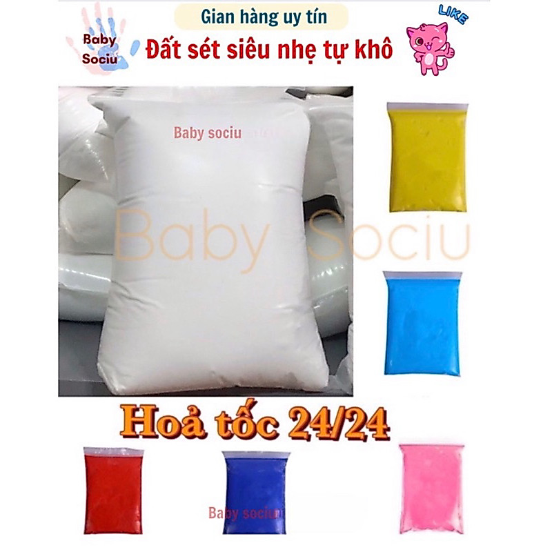 Giá Sỉ – Đất sét siêu nhẹ tự khô 100gr,đồ handmade/slime/DIY
