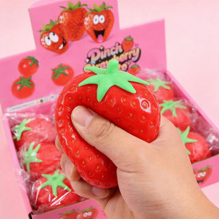 Strawberry Taba Squishy Fidget Toy - Đồ chơi giảm căng thẳng phục hồi chậm cho trẻ em Người lớn Văn phòng & Đảng Ủng hộ Bóp quà tặng