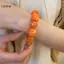 LUImo Acrylic Không Đều Vuông Tròn Đính Hạt Vòng Tay Nữ Châu Âu Và Mỹ Vòng Tay Đơn Giản Thời Trang Hàn Quốc Phụ Kiện Tay SBS