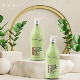 Cặp Dầu Gội Xả KANAVAL Hương Nước Hoa Ngăn Ngừa Gàu - Hỗ Trợ Giảm Rụng Tóc và Kích Thích Mọc Tóc 750ml x2
