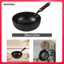 Chảo Chảo Chảo Chảo Chiên Chống Dính Đế Bằng Handmade Chảo Sắt Không Tráng Nồi Tay Cầm Bằng Gỗ Đa Năng Sử Dụng Độ Dẫn Nhiệt Nhanh Thích Hợp Cho Cảm Ứng St