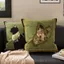 Gối Bướm Xanh Phong Cách Trung Cổ Vỏ Gối Có Lõi Phòng Khách Sofa Lưng Thắt Lưng Gối Phòng Ngủ Đầu Giường Gối Đệm26062402