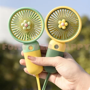 Quạt Trái Cây Mini Di Động - Quạt Cầm Tay Hoạt Hình Dễ Thương Cho Học Sinh