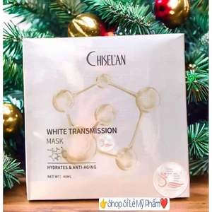 Mặt Nạ Chiselan Truyền Trắng Khóa Ẩm Tăng Độ Đàn Hồi Cho Da Ngăn Ngừa Lão Hoá Da Sớm 40ml/1 nạ