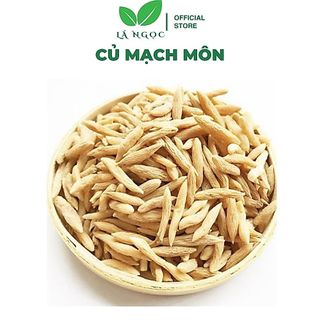 Củ Mạch Môn Khô Lá Ngọc, Hỗ Trợ Thanh Lọc Cơ Thể Cải Thiện Tiêu Hóa Gói 500g