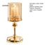 Linh hồn| Ánh Sáng Mềm Giá Đỡ Nến Phong Cách Châu Âu Kim Loại Kính Nến Trụ Cao Tealight Chân Nến Tiệc Cưới Bàn Trung Tâm Trang Trí Nhà Thanh Lịch Cho Đông Nam Á