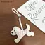 # HB # Dachshund Dog Móc khóa Mặt dây chuyền dễ thương Puppy Da PU Móc chìa khóa Phụ kiện Túi động vật Chìa khóa quyến rũ Trang trí.