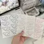 HFTOY 3D Acrylic Đôi Cánh Thiên Thần Bộ Đề Can Kim Cương Giả Pha Lê Lấp Lánh Cho Thêu Sò Trẻ Em Thiệp Chúc Mừng Handmade ~