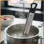 Nhiệt kế kẹo thép không gỉ POWER để nấu ăn Thủ công Sử dụng Syrup đường mứt với cấu trúc bền bỉ và dễ lau chùi để nướng bánh nhà bếp.