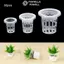 FANIELLAPOWELL 10 / 50 Chiếc Giỏ Trồng Bán Chạy Đồ Dùng Làm Vườn Không Đất Thủy Canh Chậu Hoa Bền Đẹp