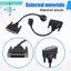 Bộ chuyển đổi dây tín hiệu ILDA sang RJ45 DB25 Đầu nối nam / nữ ILDA sang Bộ chuyển đổi cáp mạng
