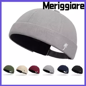 MERIGGIARE Nam Beanie, Thêu Mũ Hip Hop Thoáng Khí, Thời Trang Mỏng Phong Cách Có Thể Điều Chỉnh Nhanh Khô Đường Mũ Chủ Nhà