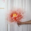 GIL Hoa Mẫu Đơn Nhân Tạo, Đầu Hoa Lớn 40 / 50cm Lụa, Cánh Hoa Lông Tơ Lớp Ngoài Trời Hoa Giả Trang Trí Tiệc Tại Nhà