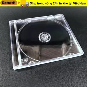 Hộp CD ESSENCEH, DVD nhựa đĩa đơn, Hộp lưu trữ đơn trong suốt dày Rạp chiếu phim tại nhà