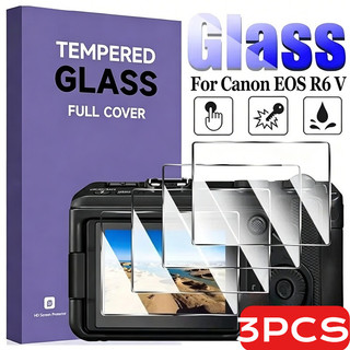 3 Chiếc Dành Cho Canon EOS-1D X M2 EOS RP R8 R7 R6 R5 C R3 R100 R10 R M3 HD Kính Cường Lực Kính Cường Lực Phim Máy Ảnh Cho Canon EOS M6 M50 M5 M3 M200 M100 M10 M M2 Màn Hình LCD Bảo Vệ