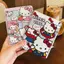 Bìa da để hộ chiếu Hello Kitty K272 - Ví Da Đựng Passport Hello Kitty Hoạt Hình - Bảo Vệ Hộ Chiếu Xinh Hết Nấc!