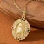 Retro Cao Cấp Mary Phong Cách Mới Nhiều Màu Sắc Zircon Thang Vuông Niche Thiết Kế Với Mặt Dây Chuyền Kim Cương Xương Đòn Vòng Cổ Tinh Tế 2026-6-26