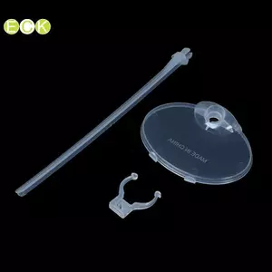 5 Cái Trong Suốt Búp Bê Màu Sắc Trong Suốt Đồ Chơi Hỗ Trợ Cho Búp Bê Bé Gái Chống Đỡ Đẹp