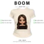 BOOM Áo Baby Tee Nữ Cotton Ôm Body-Áo Thun Ngắn Tay Y2K In Hình PhongCách Mùa Hè, Cổ Tròn Hàng Đầucách hàn quốc phong643
