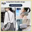 Gối du lịch B & N có túi đựng quần áo có thể đổ đầy Vỏ gối hình chữ U Vỏ gối lông cừu pha lê Ne cho du lịch trên máy bay.