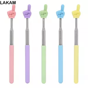 Con trỏ giảng dạy LAKAM, Thiết kế ngón tay Gậy đọc ngón tay bằng thép không gỉ, Thanh giảng dạy bằng kính thiên văn bền bỉ dành cho giáo viên
