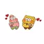Tranh trang trí tường SpongeBod SquarePants quán trà sữa, cà phê, khu vực chụp ảnh, cửa hàng ăn decal bồi fomex 5li 3114