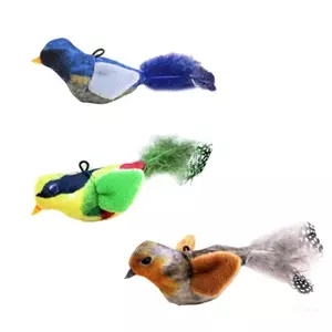 Top Mèo Thực Tế Chirping Đồ Chơi Cho Mèo Con Tập Thể Dục Trong Nhà Felines Teaser Đồ Chơi Vui Vẻ Giải Trí Kích Thích Chơi Đồ Chơi