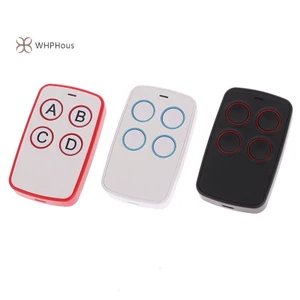 < WHPHous-t > 433 MHz Tự động sao chép Điều khiển từ xa Dụng cụ mở cửa nhà để xe điện đa tần số Bộ điều khiển từ xa Bộ sao chép Mã 4 phím