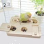 Trạm cho chim tương tác hàng đầu với đồ chơi xếp hình di động và ngăn vẹt Nền tảng tìm kiếm thức ăn Đế chơi