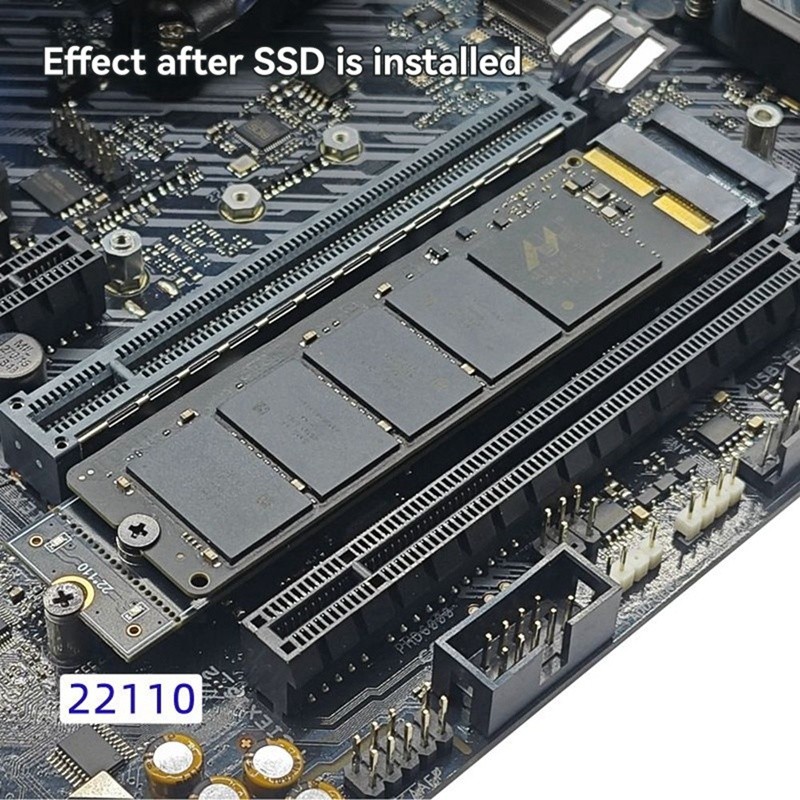 Dành Cho 2013-2017 SSD Adapter M.2 KEY-M Sang 2013-2017 SSD Adapter M2 KEY-M NVME Riser Card Adapter Cho 2013 2014 2015 2017 A1465 A1466