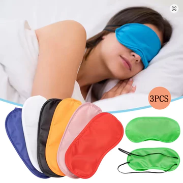 3 Chiếc Thoải Mái Ngủ Mặt nạ Mắt Che Bóng Bịt Mắt Ngủ Ngủ Hỗ Trợ Du Lịch Mặt nạ Ngủ Bịt Mắt Sleepmasker