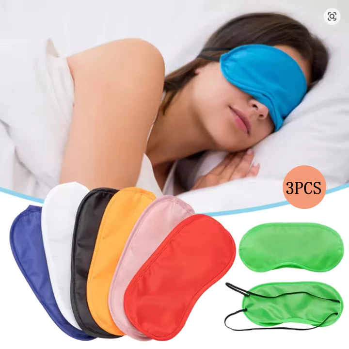 3 Chiếc Thoải Mái Ngủ Mặt nạ Mắt Che Bóng Bịt Mắt Ngủ Ngủ Hỗ Trợ Du Lịch Mặt nạ Ngủ Bịt Mắt Sleepmasker