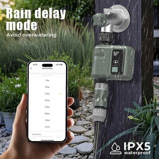 Van Nước Tưới Cây Tự Động Qua Điện Thoại WIFI HCT 633 & 636 Điều Khiển Từ Xa Chống Nước IPX5