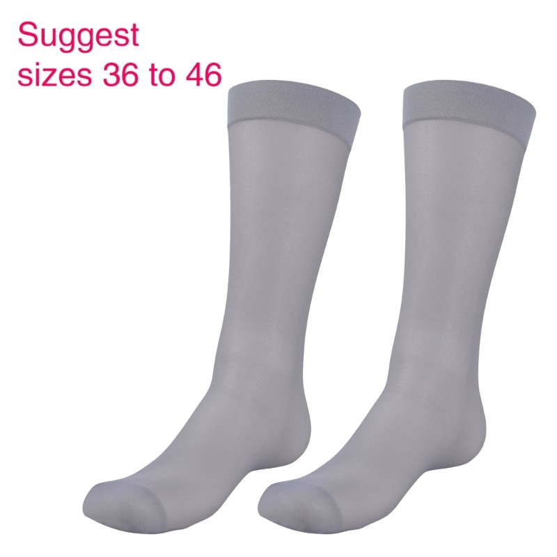 Tất Nam Kinh Doanh Siêu Mỏng Lụa Sheer, Gia Cố Cho Ống Dài