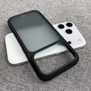 [JLK] Nút Camera cảm ứng chủ động Vỏ điện thoại mờ cho iPhone 17Pro Max 17Air 17 17Pro Bảo vệ ống kính đơn giản Vỏ mờ chống sốc