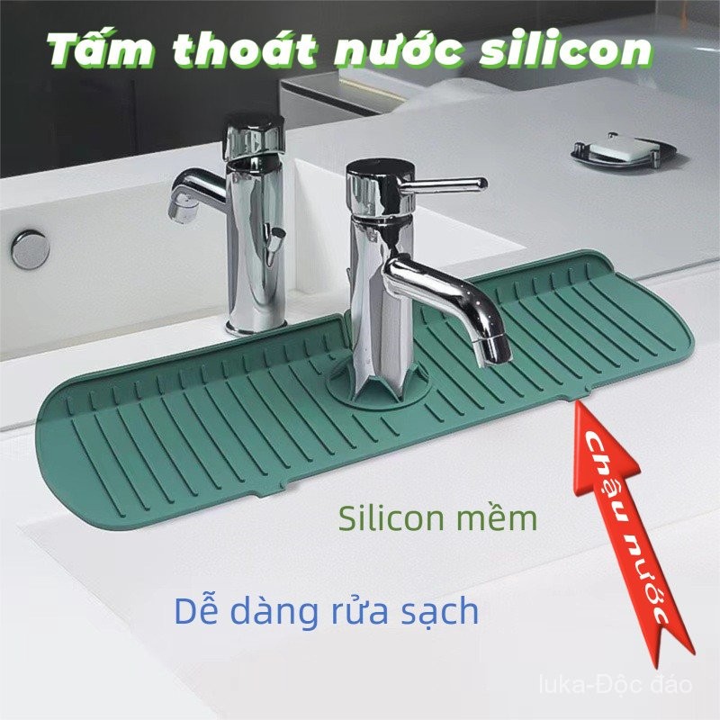 Miếng Lót Silicon Bồn Rửa - Hình ảnh thực tế