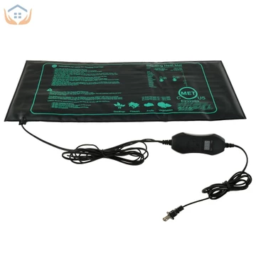 Thảm sưởi ấm hạt giống có điều khiển từ xa 21W Thảm sưởi ấm thực vật linh hoạt IPX4 Thảm sưởi ấm hạt giống chống nước Tấm sưởi ấm thủy canh đa năng SHOPTKC4868