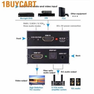 2026 Bộ Chia Âm Thanh hdmi + toslink 3.5mm 4k x 2k Cho ps4 tv Và dvd