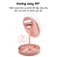 Gương Trang Điểm Để Bàn Có Đèn LED Xoay 360° Kèm Khay Đựng Đa Năng – Gương Makeup Siêu Sáng GADI