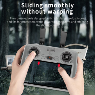 Dành cho DJI Mini 5 pro / Neo với vỏ bảo vệ silicon điều khiển từ xa màn hình RC 2 DJI Air3 / mini4pro phụ kiện máy bay không người lái