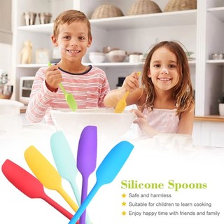 MODOMINO Mứt Thìa, Dụng Cụ Cạo Nướng Bánh Mở Rộng Chống Dính, Thìa Kem Silicon Chịu Nhiệt Tích Hợp Dụng Cụ Nướng Bánh Nhà Bếp